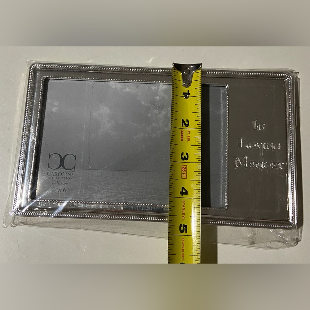 Caroline Collection Silver Picture Frame - Picture 8 of 8